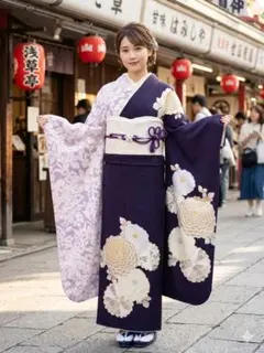 ご希望の寸法でお作りする】振袖フルセット】 - メルカリ