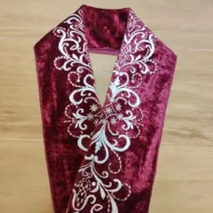 未使用級✨】シャルベ ペイズリー ジャガード テクスチャード加工
