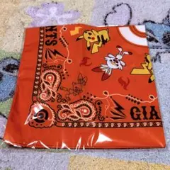 【未開封】ポケモン 読売ジャイアンツ コラボ バンダナ オレンジ