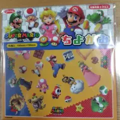 スーパーマリオ おりがみ　折り紙 16枚セット 150mm×150mm
