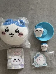 ちいかわ ハチワレ もちもちフェイスマスコット　ジェムリーズ ピタコットまとめ