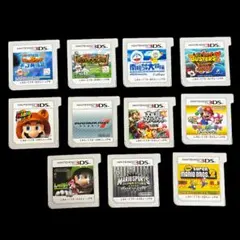 ニンテンドー3DS ゲームソフト 11本セット
