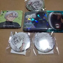 不死川実弥　缶バッジセット