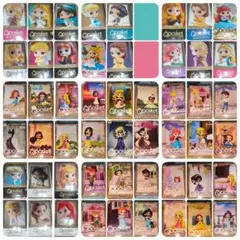 Qposket ディズニープリンセス フィギュアセット ディズニーフィギュア