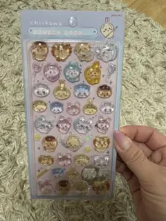 ちいかわ ボンボンドロップシール 第2弾　みんな　ポーズ