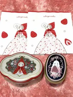 松風屋 マイネローレン 2026 いちごの日 チョコレート缶