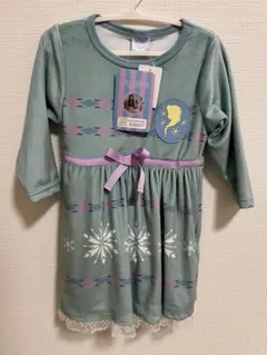 ディズニー　エルサ　ワンピース 80サイズ　アナと雪の女王　長袖　ロンパース