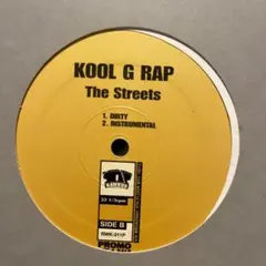 KOOL G RAP The Streets プロモ盤