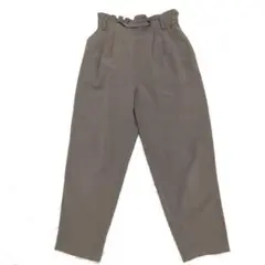 SENSE OF PLACE テーパードパンツ F カーキ系 上品 通勤のサムネイル
