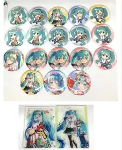 初音ミク 関西エンジョイ あたり付き ラッキー 缶バッジ