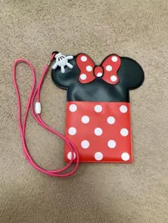 ミニーマウス　チケットホルダー　ケース