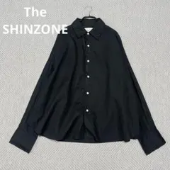 美品✨ザシンゾーン コットン アシンメトリーボタンシャツ ホワイト 綿 
