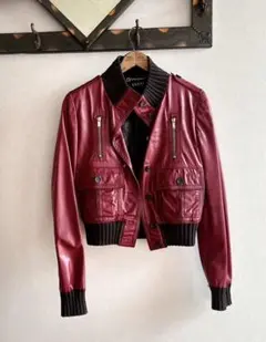 GUCCI グッチ レザージャケット ボンバージャケット