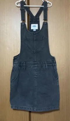 オールドネイビー　サロペットスカート　デニム