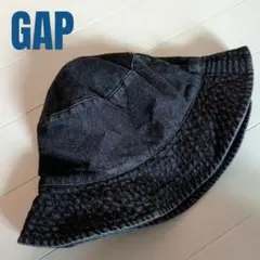 GAP KIDS デニム バケットハット 55-57cm　キッズ　帽子　ハット