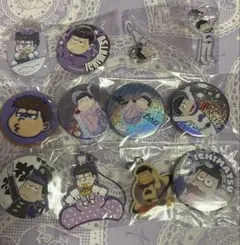 一松　松野一松　缶バッジ　チャーム　セット