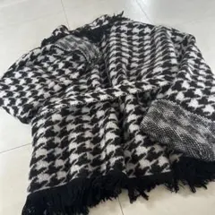 Whim Gazette ハウンドトゥースポンチョ