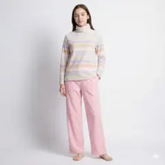 希少 00s オールドユニクロ フリース セットアップ パステル ボー【Z51】