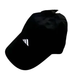 adidas アディダス キャップ 帽子 ブラック 刺繍 洗えるキャップ