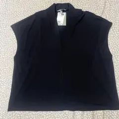 H&M ブラック 半袖 トップス XL 新品タグ付き