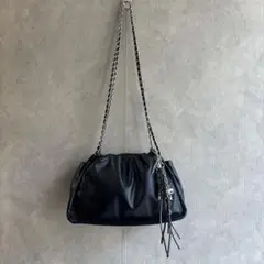 チャーム付きショルダーバッグ　トートバッグ2way