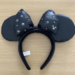 ディズニーレザーミニーカチューシャ