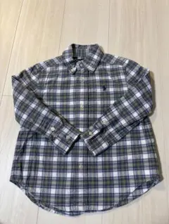 Ralph Lauren チェック柄長袖シャツ 3/3T