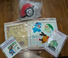 ポケモン一番くじ　E賞 巾着入りマスコット　ミガワリ　G、H、I賞付き