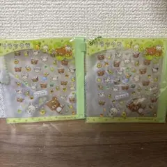 リラックマ デコパーツ 2個セット