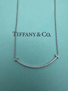 Tiffany Tスマイル　ネックレス　ダイヤモンド　スモール　WGのサムネイル