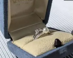 MIKIMOTO パール ダイヤモンド リング Pt950のサムネイル