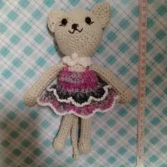 猫ちゃんのあみぐるみ