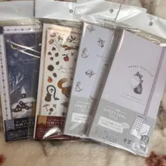 即日発送♡シールが台紙こと入るシートシール収納ファイル４冊セット