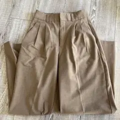 GU タックワイドパンツ S