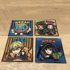 鬼滅の刃マンチョコ2  『炭治郎&禰豆子⭐︎善逸⭐︎伊之助⭐︎冨岡』ビックリマン