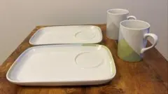 Francfranc プレート&カップ 2セット