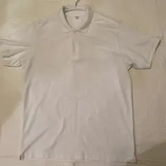 UNIQLO メンズホワイト ポロシャツ
