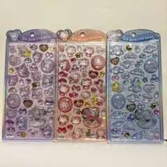 うるちゅる　サンリオベビー　クロミ、シナモン、キティー　3枚セット