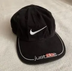 希少 90s NIKE vintage キャップ ブラック フェード