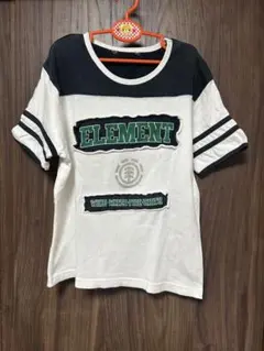 ELEMENT キッズ Tシャツ ホワイト ブラック