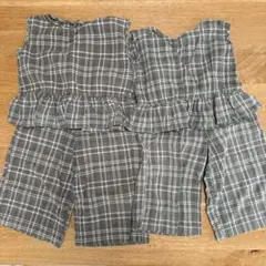 女の子セットアップお揃いコーデ120cm 110cm (小さめ)のサムネイル