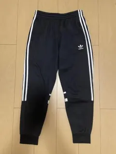 adidas ブラック ジャージ トラックパンツ