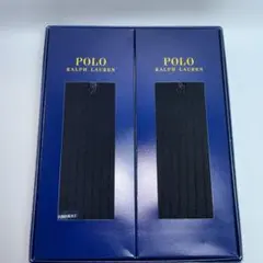 POLORALPHLAURENメンズビジネスソックス靴下2足組箱入り