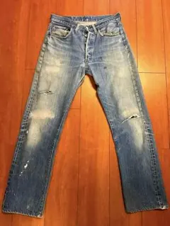 が*】様 LEVIS BIG E ダメージ　ヴィンテージ が*】様 LEVIS BIG E ダメージ ヴィンテージ - メルカリ
