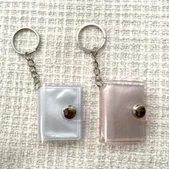 ミニアルバムキーホルダー♡２個セット