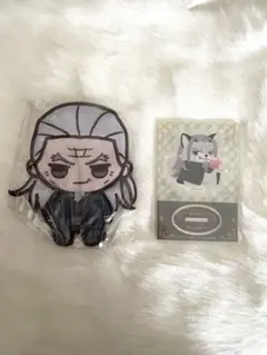 ゴールデンカムイ　セガラッキーくじB賞どうぶつフォーゼアクスタ　土方2点セット