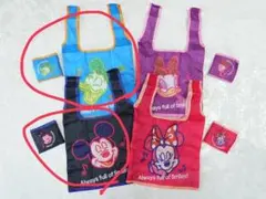 東京ディズニーランド⭐︎カプセルトイ⭐︎エコバッグ2個⭐︎新品未使用カプセル付き