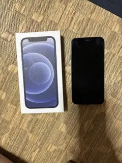 iPhone12 mini ブラック 本体 箱付き
