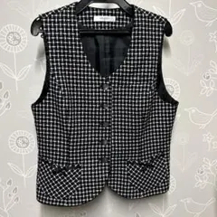 事務服　ベスト　チェック柄のサムネイル