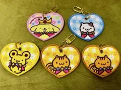 タグキーホルダー ポムポムプリン マフィン スコーン ベーグル 5点セット
